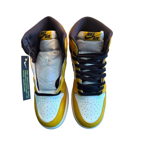 Copied - Nike Jordan 1 Retro Hightop OG, ‘Yellow Ochre’ - Picture 3 of 5